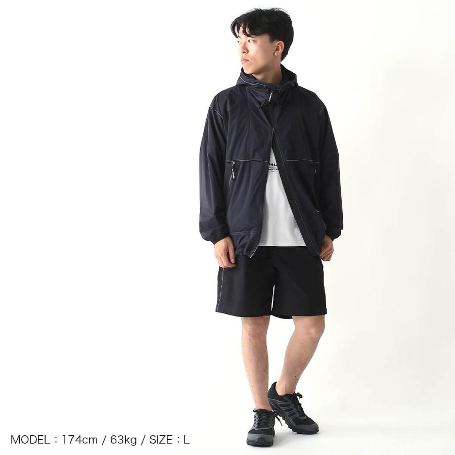 and wander（アンドワンダー） パーテックスウィンドジャケット