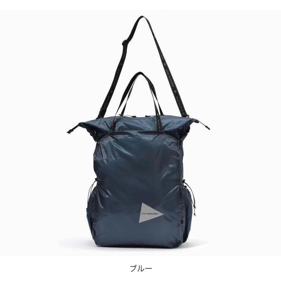 and wander（アンドワンダー） シルトートバッグ 5745975212 sil tote