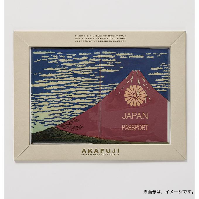 DETAIL（ディテール） パスポートケース 赤富士 青富士 世界遺産 世界