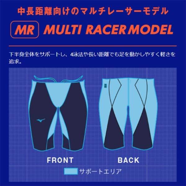 MIZUNO（ミズノ） 競泳 水着 GX-SONIC 4 MR ハーフスーツ FINA 承認