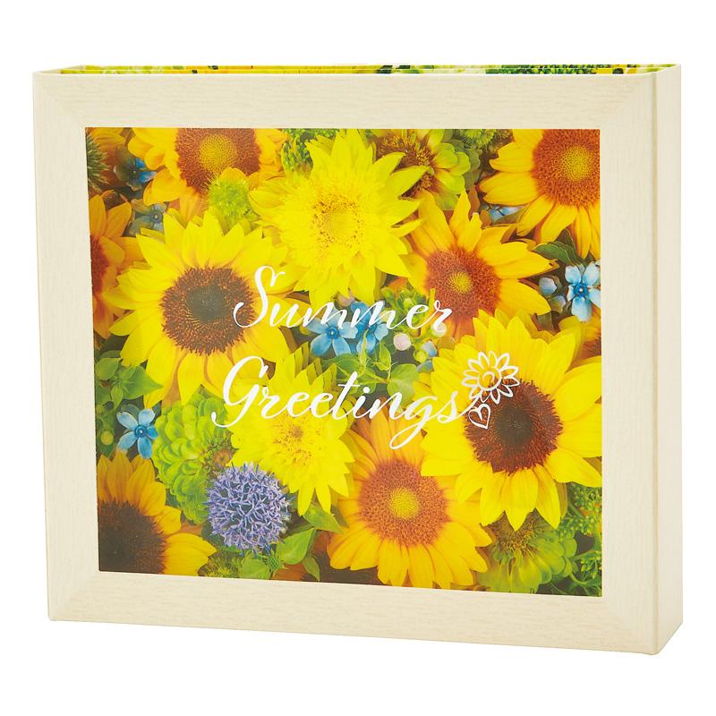 サマーカード 立体 ヒマワリフラワーボックス JSP 54-4 387754