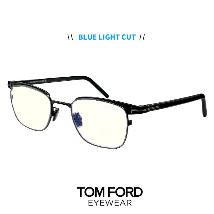 TOM FORD EYEWEAR トムフォード ブルーライトカット メガネ FT5854-D-B