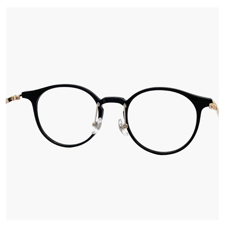 度付き対応 レンズ付き】 丸メガネ 9612-c1 ユニセックス モデル