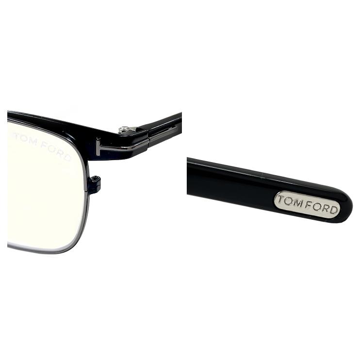 TOM FORD EYEWEAR トムフォード ブルーライトカット メガネ FT5854-D-B