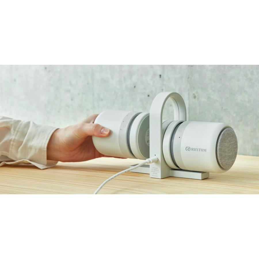 リズム MAGSPEAKER DUO Bluetooth ポータブルスピーカー 防塵 防水