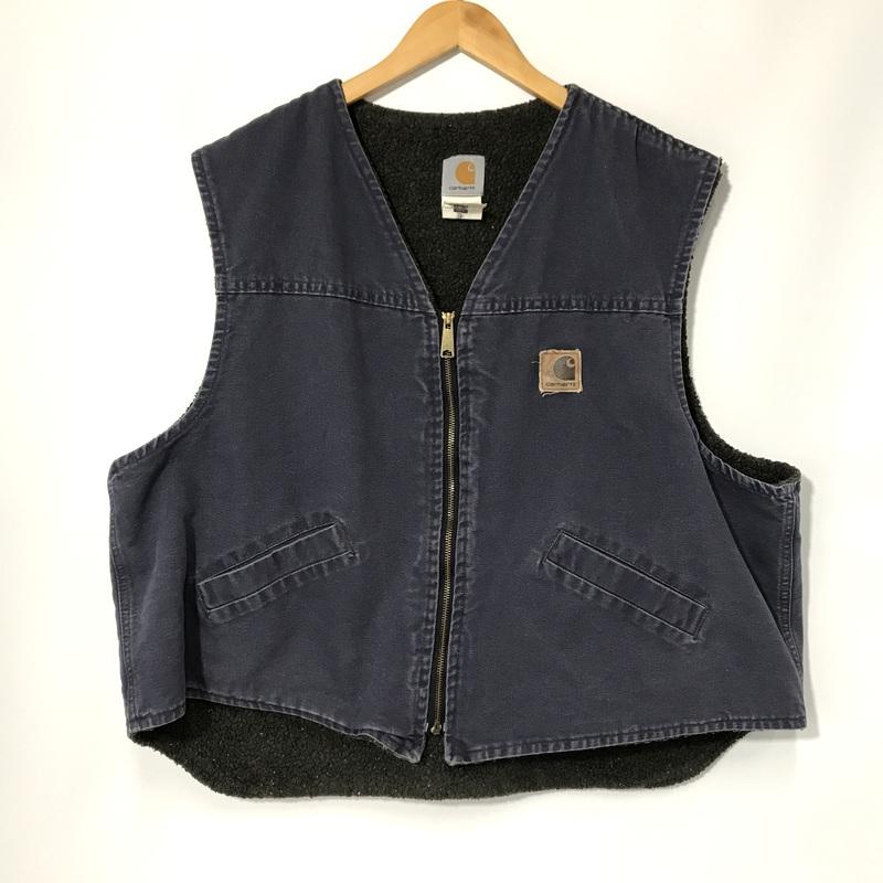 Carhartt（カーハート） ダックボアベスト V18PTL USA製 ジップアップ