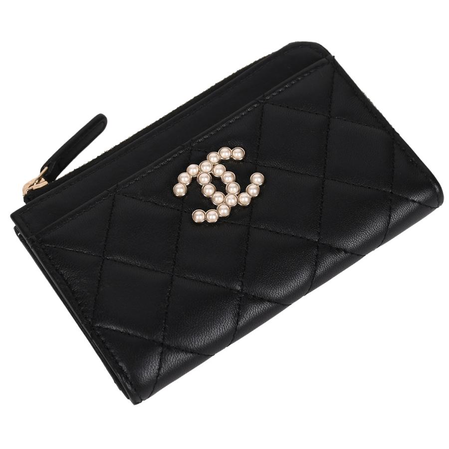 CHANEL（シャネル） パール ココマーク マトラッセ コイン カード