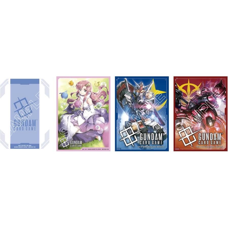 4種セット】 ガンダムカードゲーム オフィシャルカードスリーブ01