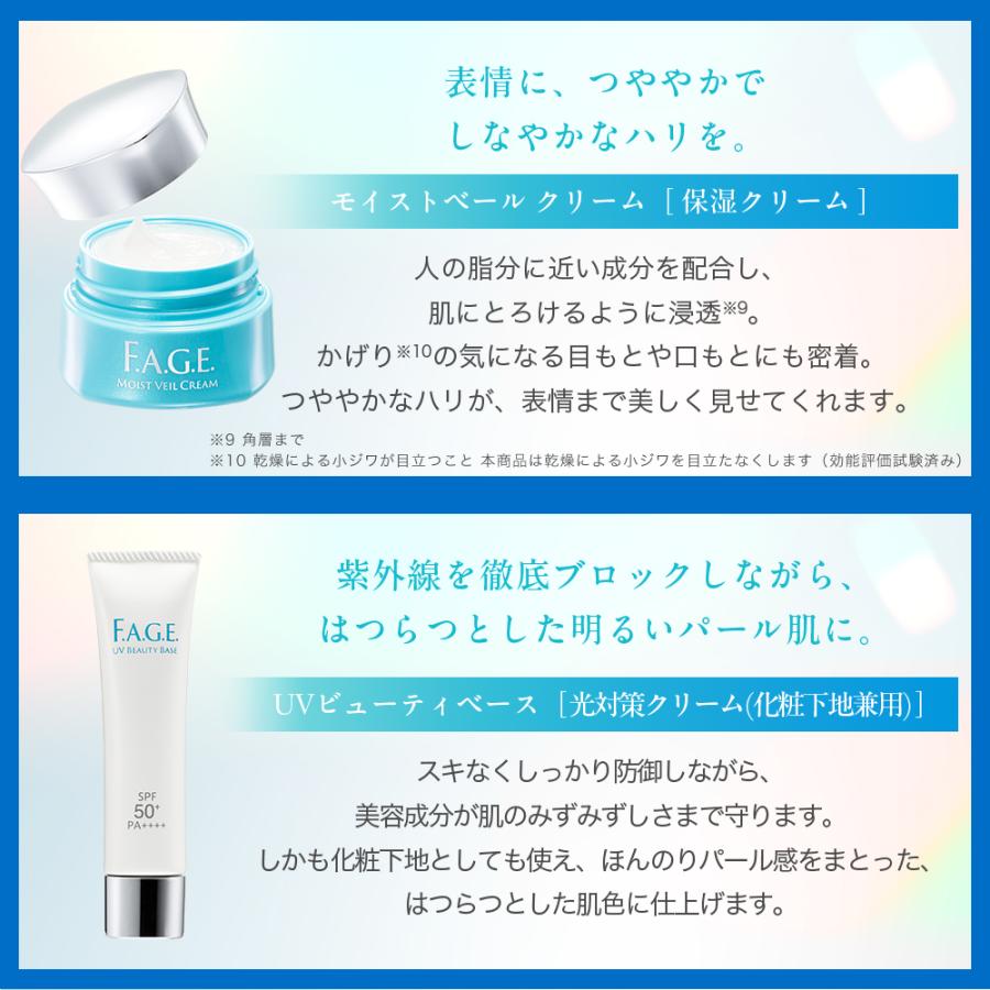 F.A.G.E. エファージュ 保湿クリーム＋トライアルセット モイスト