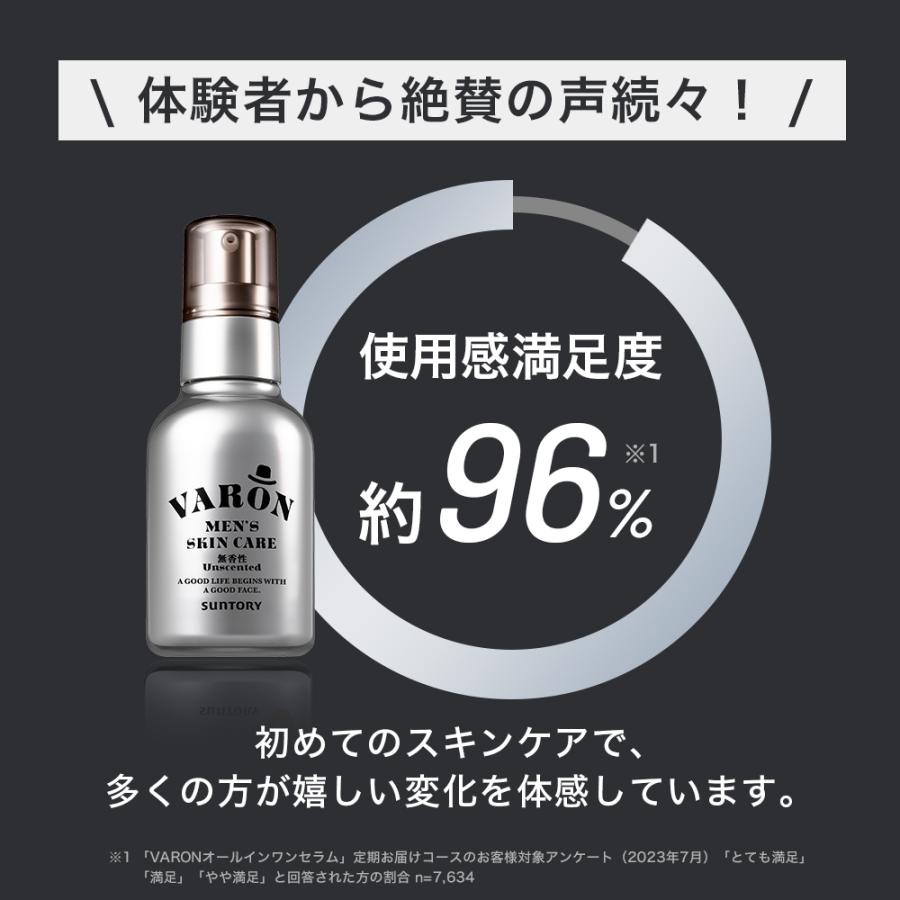 サントリーウエルネス VARON スターターセット (オールインワンセラム