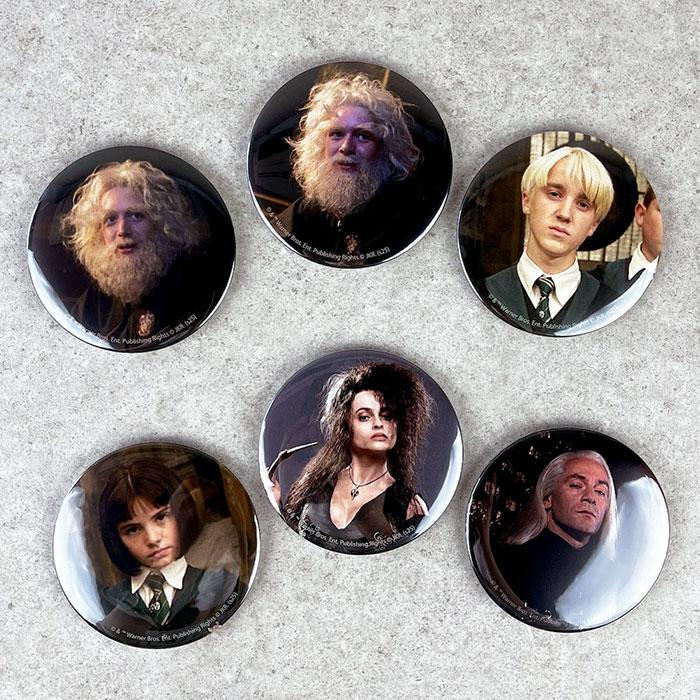 flapper_bags ハリーポッター グッズ 缶バッジ 缶バッチ ミラー 鏡