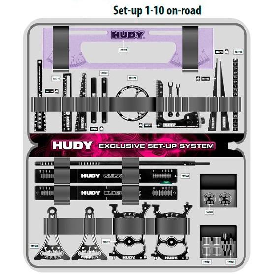 HUDY セットアップツールバッグ 1/12&1/10オンロード [199221