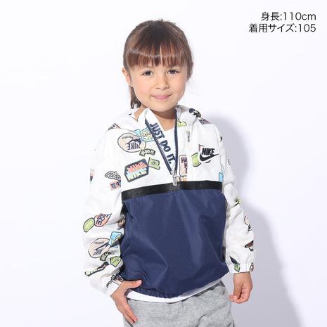 NIKE（ナイキ） （キッズ）ハーフジップ プリントブロック アノラック