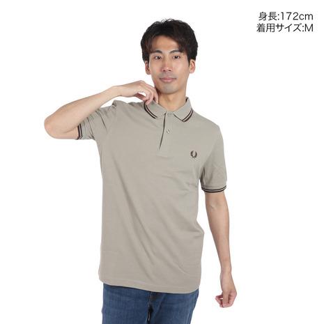FRED PERRY（フレッドペリー） （メンズ）半袖ポロシャツ TWIN TIPPED