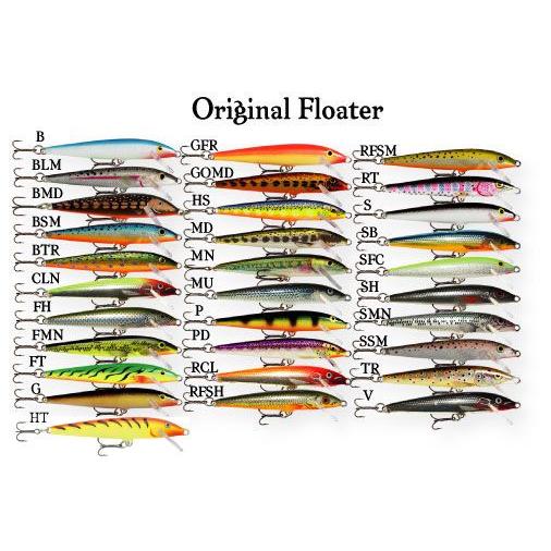 ラパラ オリジナルミノー フローティング F7 : スーパーブッシュ