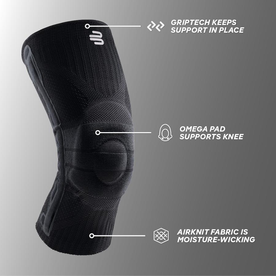 膝サポーター バウアーファインド Bauerfeind SPORTS KNEE SUPPORT