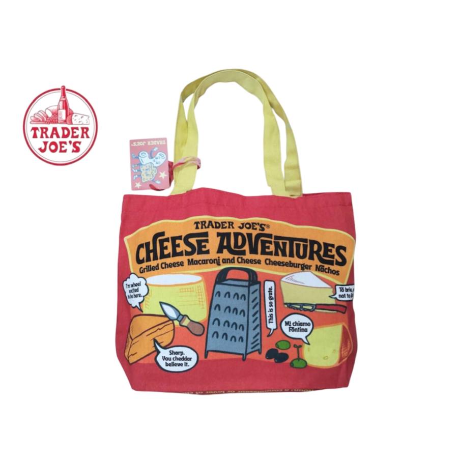トレーダージョーズ TRADER JOE'S エコバッグ （チーズ）【クリック