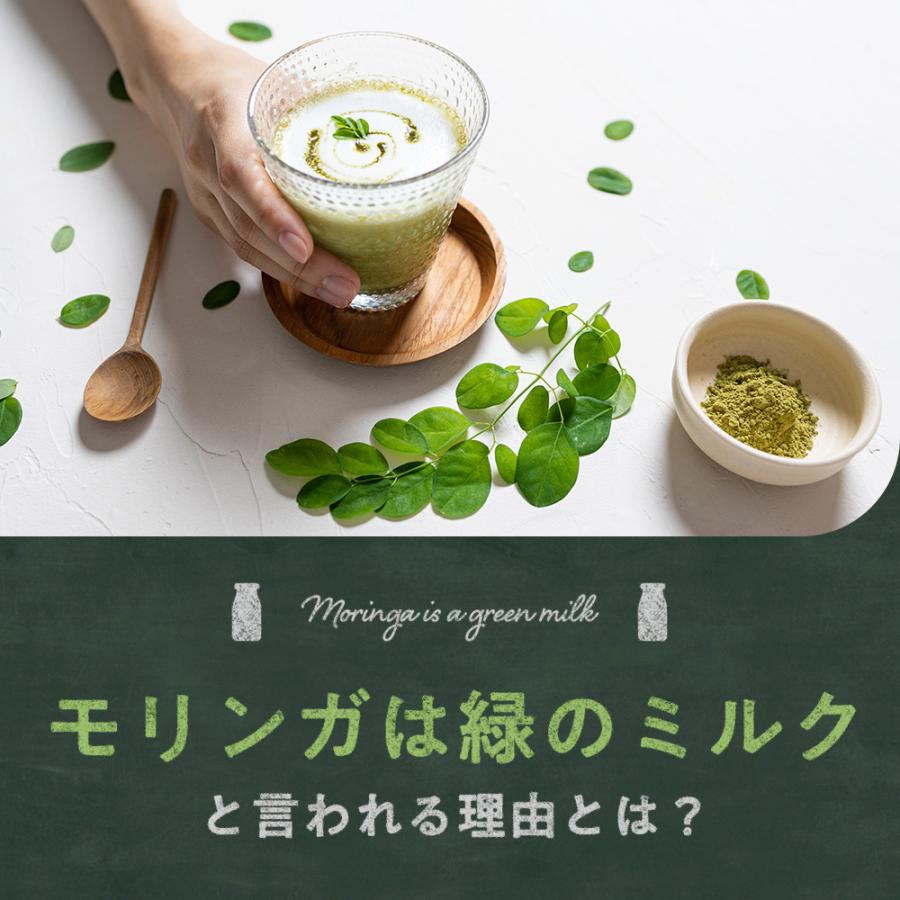 モリンガ パウダー 100g 3袋 フィリピン産 スーパーフード 青汁 有機