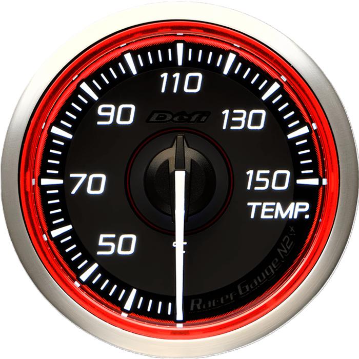 Defi デフィ Racer Gauge N2プラス 52Φ（レッド） ターボ計（2.0K