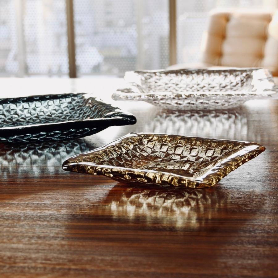 sghr（スガハラ） プレート グリッドプレート 23cm深皿 クリア : surou