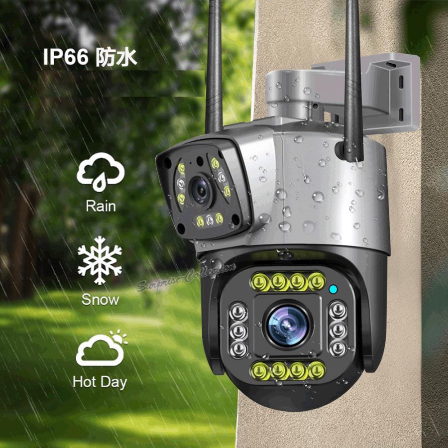 新品未開封】Wi-Fiデュアルレンズカメラ W8-U3台セット デュアルレンズ