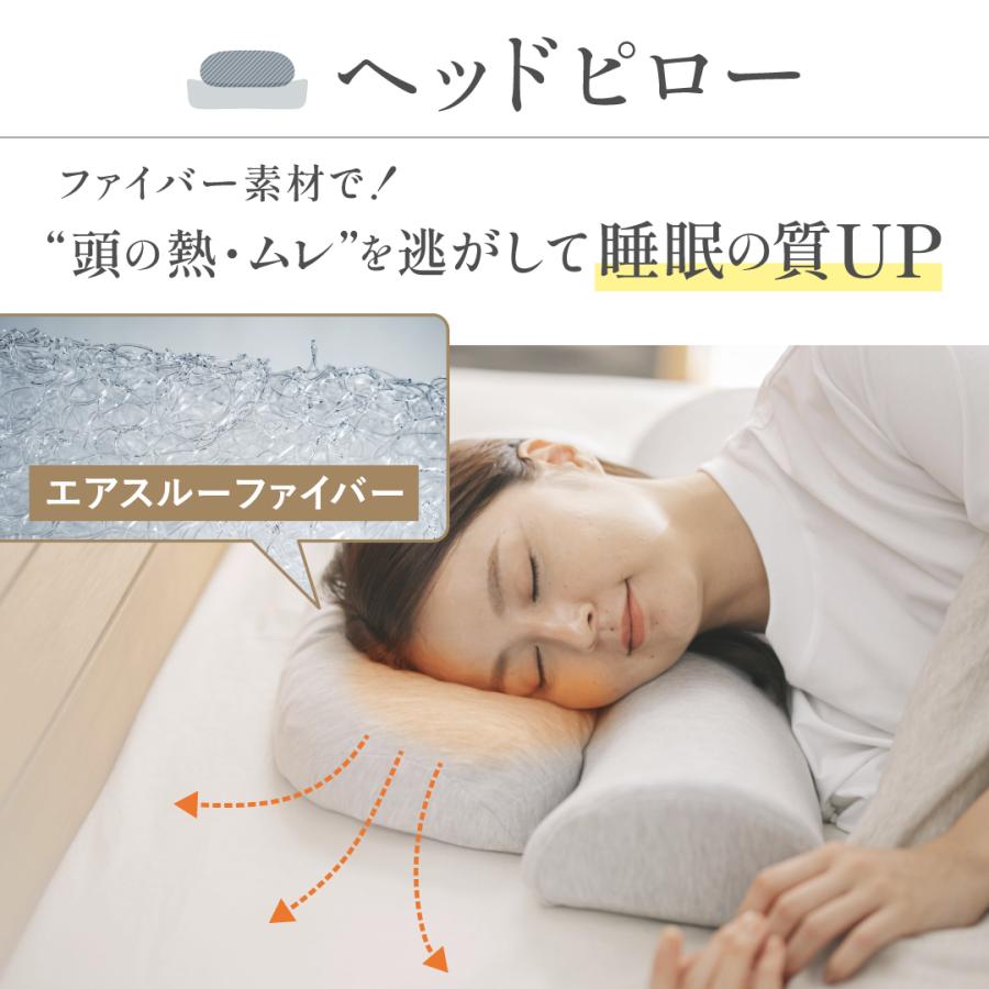 公式]【首と肩がホッとする枕PLUS】 枕 ピロー 首 肩 温まる ホット枕