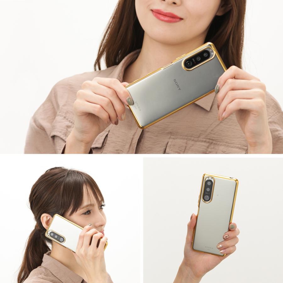 Xperia 5 III ケース エクスペリア5III スマホケース 半透明 TPU
