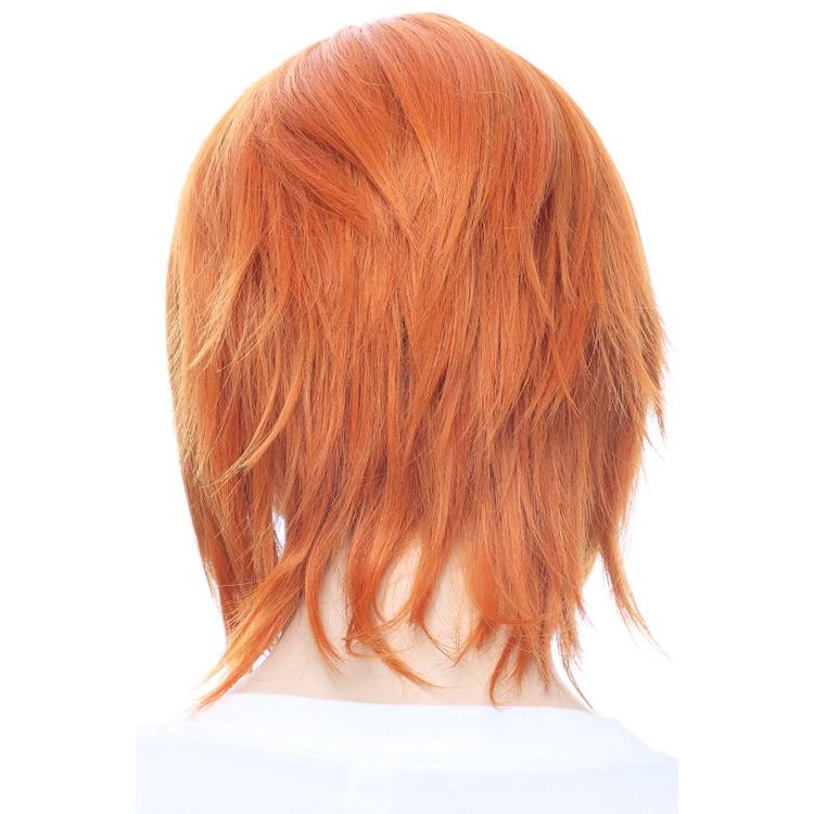 ショートレイヤー 「キャロットオレンジ」「ウィッグネット付