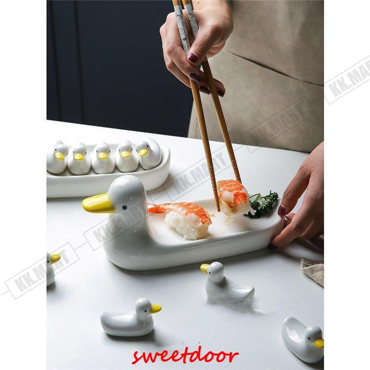 日用雑貨 キッチン雑貨 キッチン用品 カトラリー 小皿 箸置き アヒル
