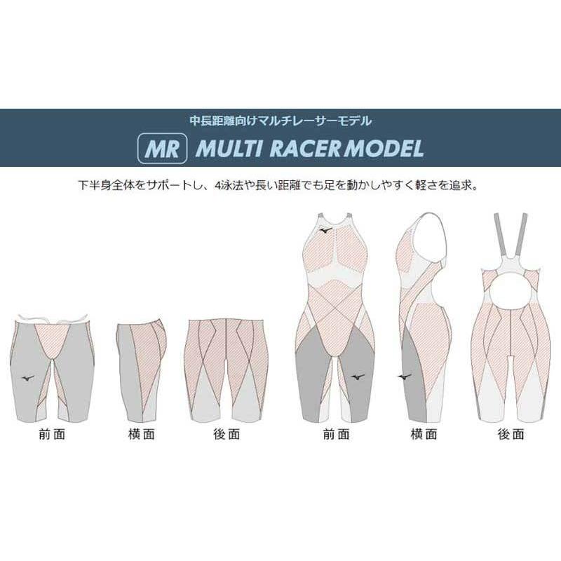 MIZUNO（ミズノ） 女性用 競泳水着 GX-SONIC V MR ウイメンズハーフ