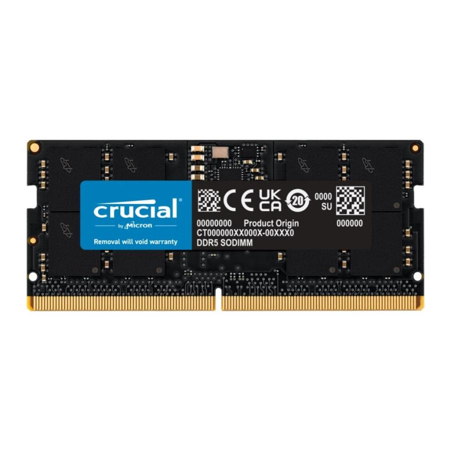 crucial（クルーシャル） ノートPC用増設メモリ 16GB(16GBx1枚)DDR5
