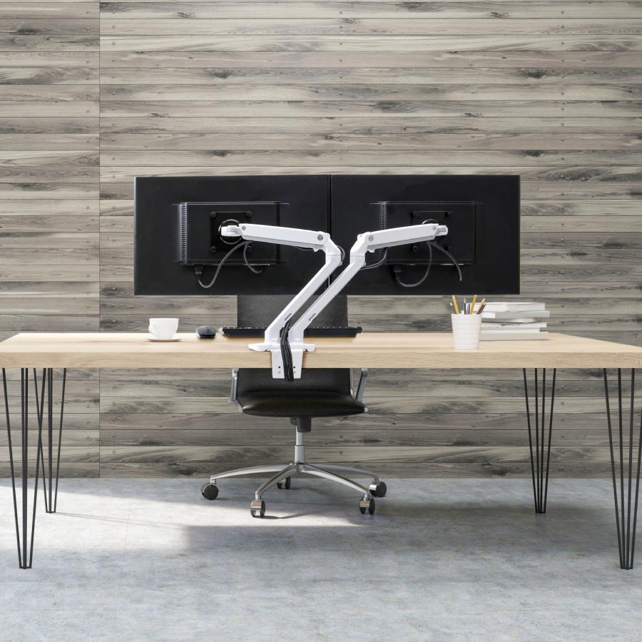 エルゴトロン（ergotron） MXV デスクデュアルモニターアーム ホワイト
