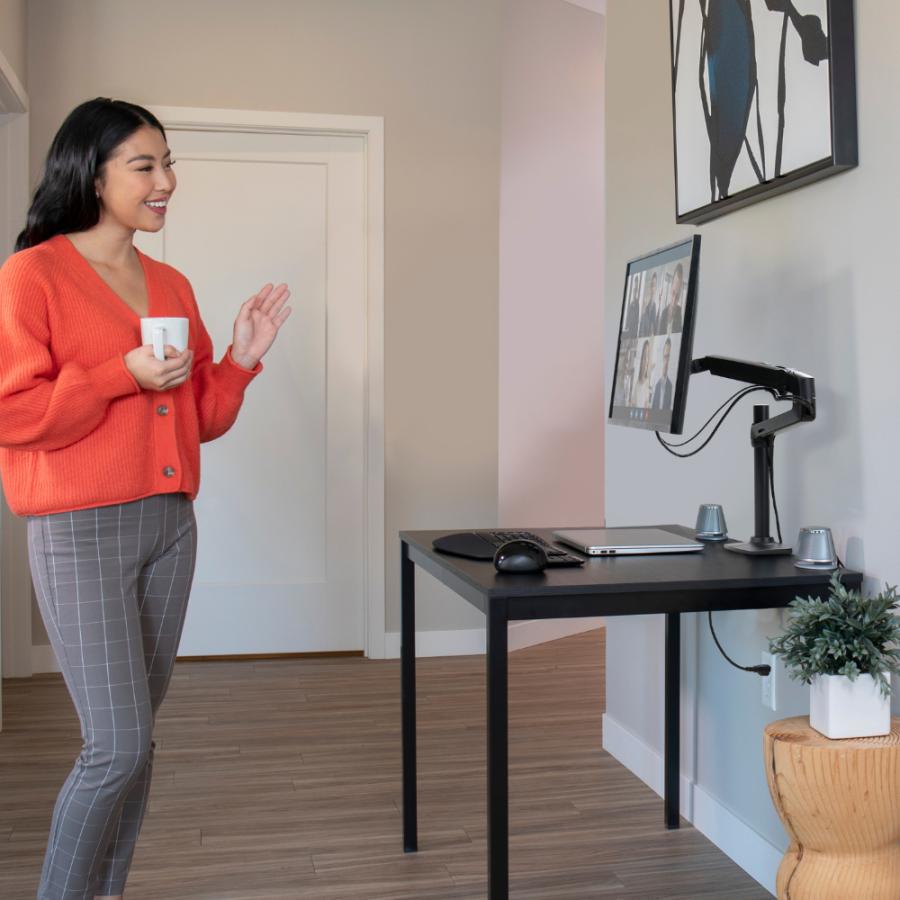 エルゴトロン（ergotron） LX デスクマウント モニターアーム 長身