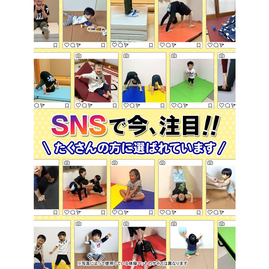 KaRaDa Style 体操 マット 折りたたみ ストレッチマット エクササイズ