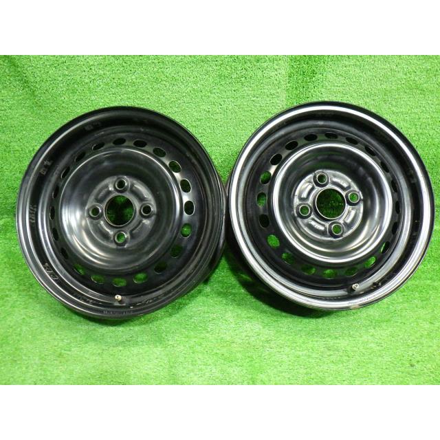 N-BOX 中古 ホンダ純正 JF4 ホイール スチール 14インチ 4.5J 4穴 2本