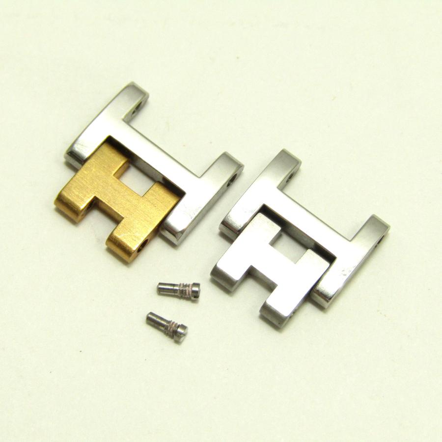 状態良好 HERMES エルメス クリッパー コマ×2 11mm 12mm レディース