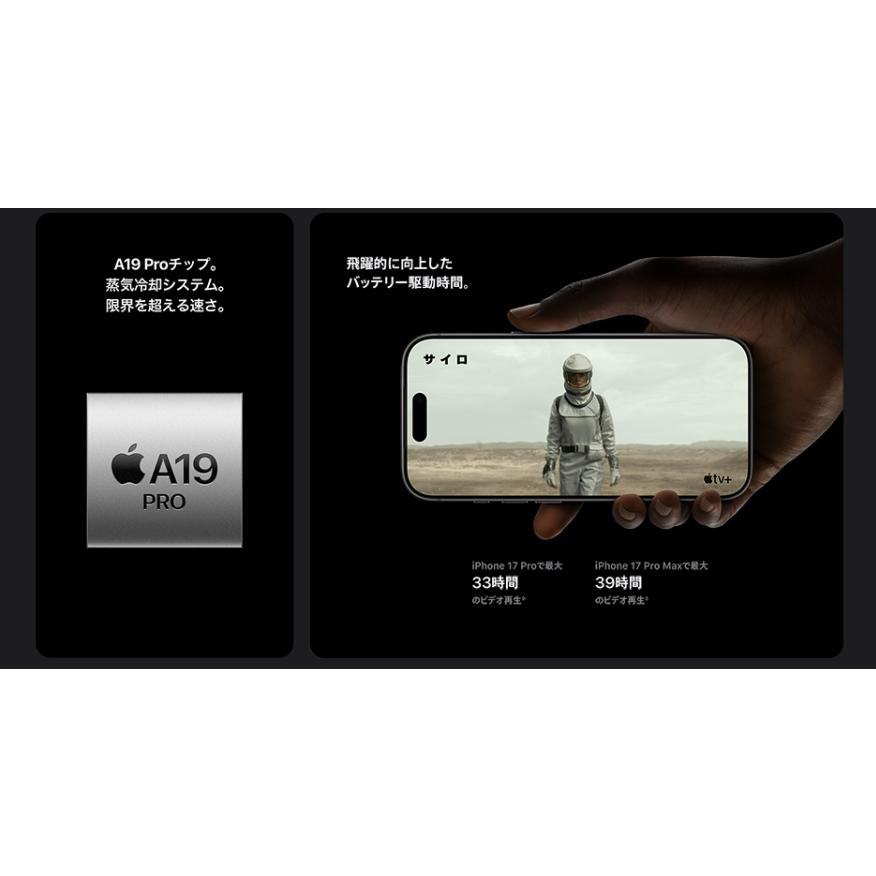iPhone 17 Pro 【新品 未開封品】SIMフリー 256GB [シルバー][アップル