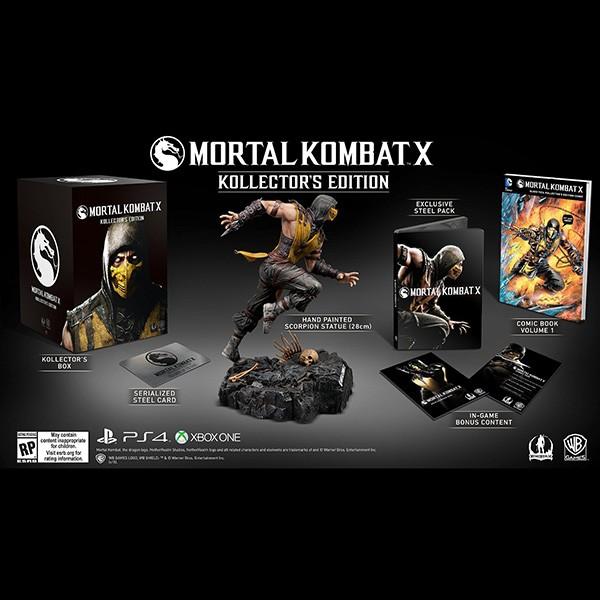 モータルコンバットX コレクターズエディション/PlayStation 4 北米版