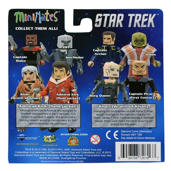 スタートレックII カーンの逆襲 カーク提督＆カーン ミニメイツ 2