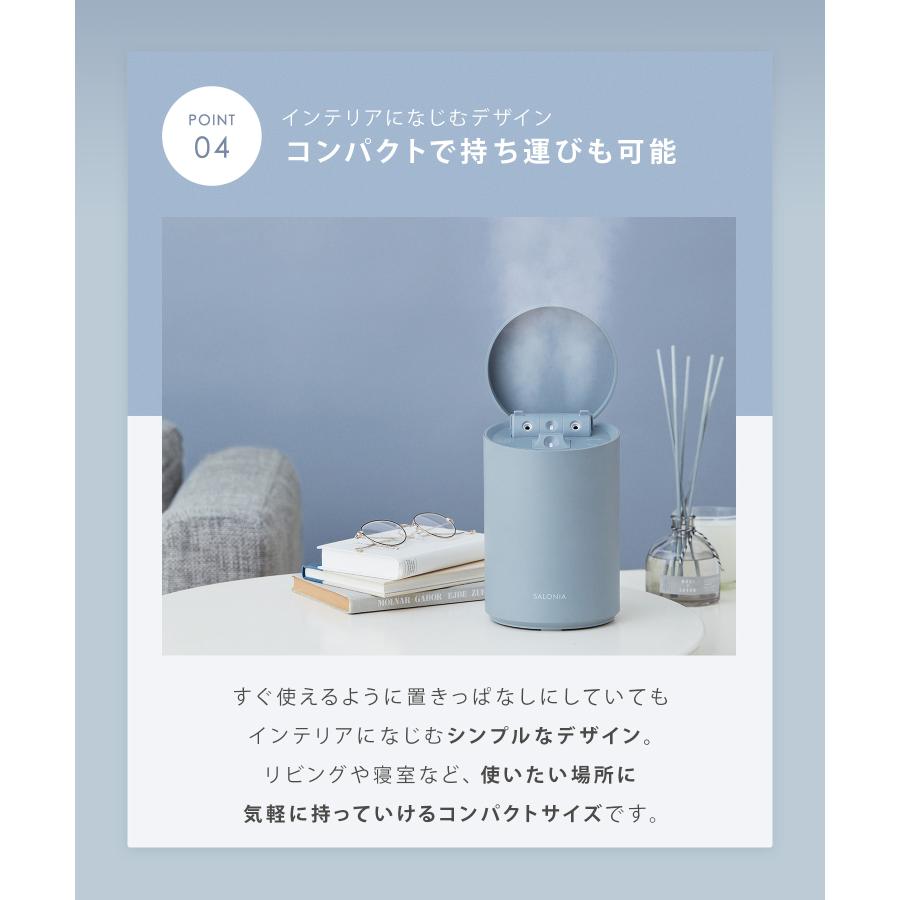 SALONIA（サロニア） スチーマー 美顔器 ピュアブライト スチーマー