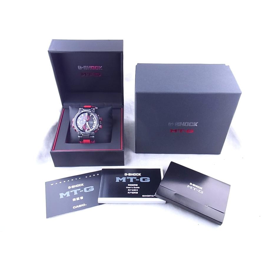 G-SHOCK カシオ Gショック MTGシリーズ 赤ベルトMTG-B1000B-1A4JF新品