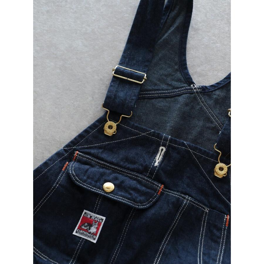 TCBジーンズ レッキングクルーデニムオーバーオール TCB jeans