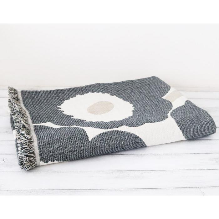 marimekko（マリメッコ） ブランケット Unikko ウニッコ Jacquard