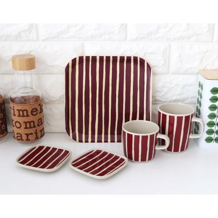 marimekko（マリメッコ） お盆 Piccolo ピッコロ トレイ 20×20cm