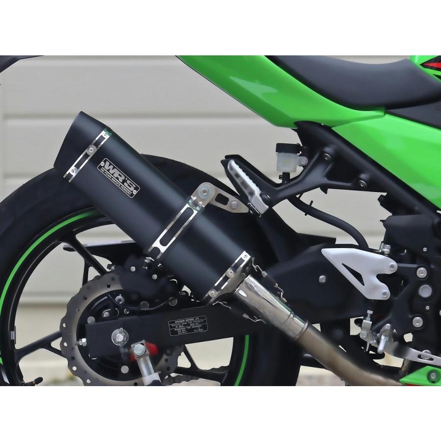 WR'S（ダブルアールズ） バイク マフラー 2019- Z250 (2BK-EX250P)(8BK