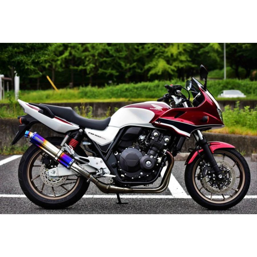 BEAMS（ビームス） バイク マフラー CB400SB/SF 2BL-NC42 R-EVO ヒート