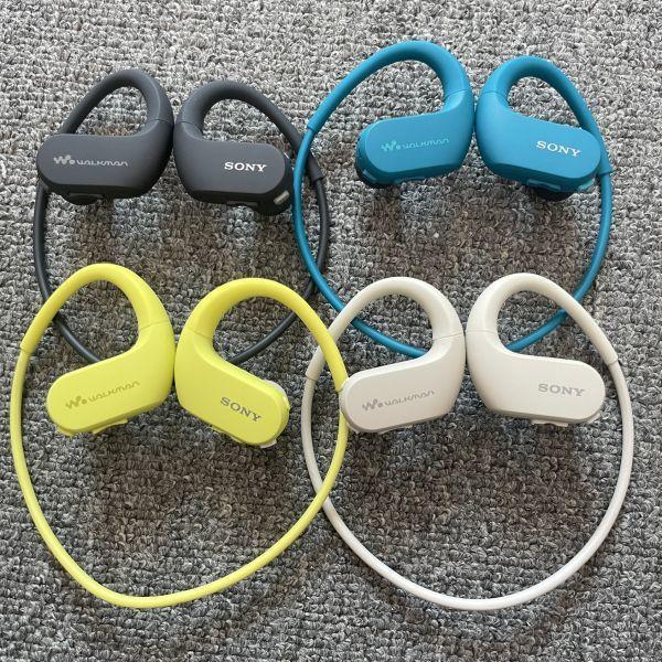 SONY NW-WS413 4GB ブラック ソニー ヘッドホン一体型ウォークマン