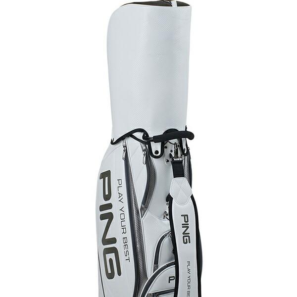 ピンゴルフ ソフト PU キャディーバッグ 9.5型 3.2kg 4分割 シューズ