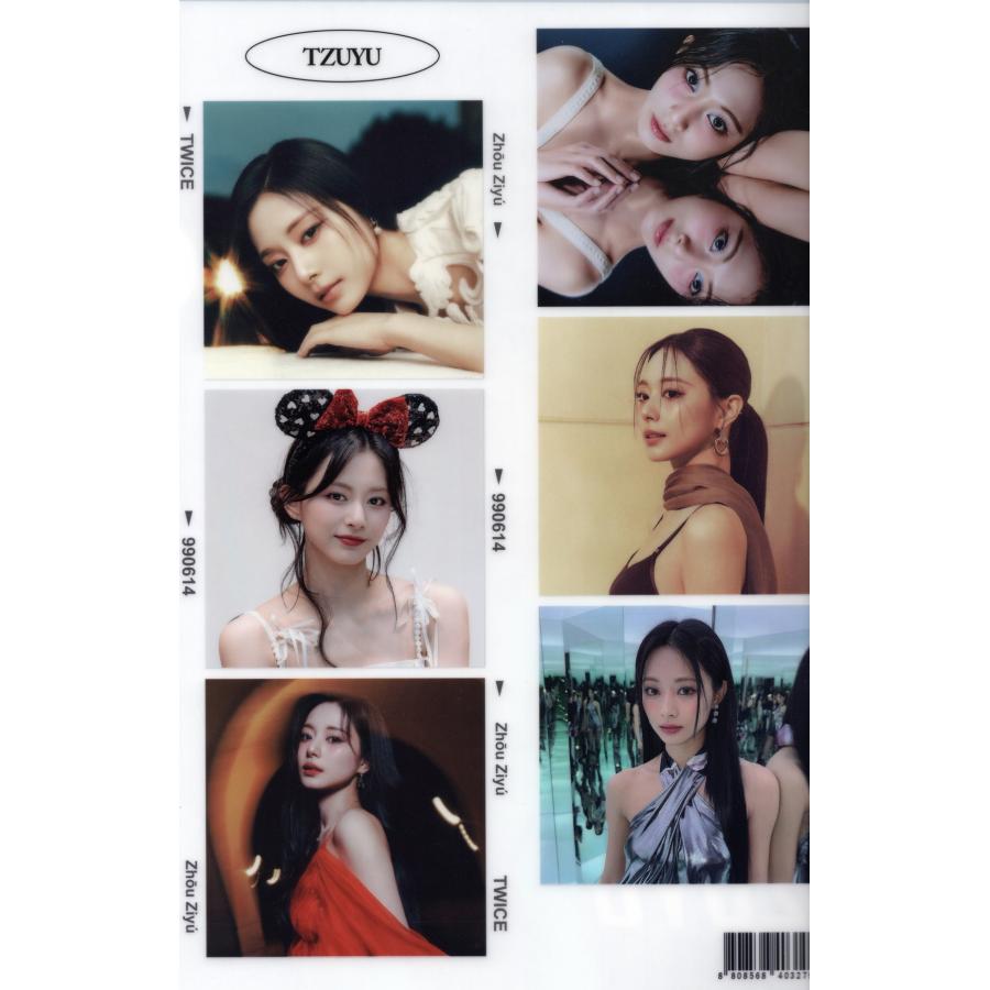 TWICE トゥワイス ツウィ TZUYU グッズ グラフィック クリアファイル