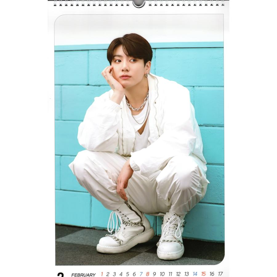 BTS ジョングク グッズ 大判 壁掛け カレンダー 2026年 (令和8年) +